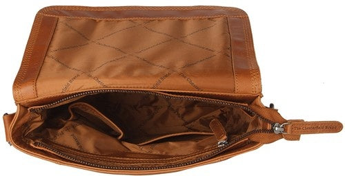 The Chesterfield Brand Leren Overslag Tas Adelanto