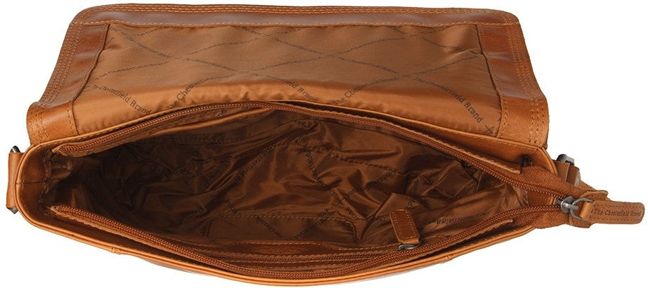 The Chesterfield Brand Leren Overslag Tas Matera