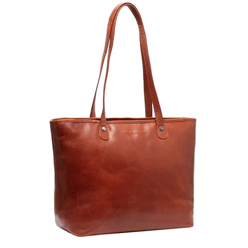 The Chesterfield Brand Leren Shopper Ferrera