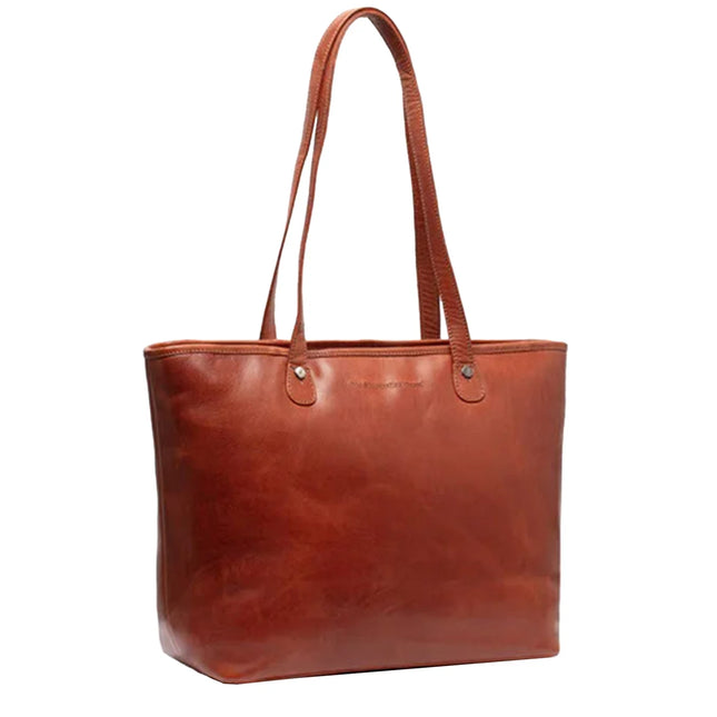 The Chesterfield Brand Leren Shopper Ferrera