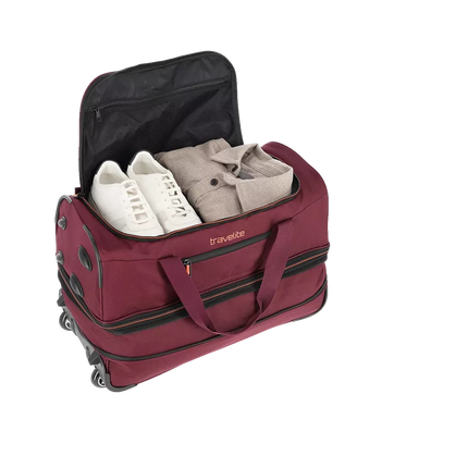 Travelite Basics Wheeled Duffle L Expandable