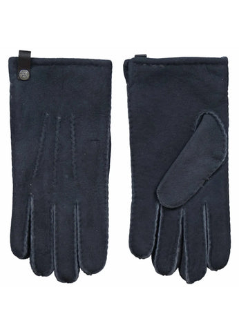 Van Buren Lamsvacht Heren Handschoenen - Grijs