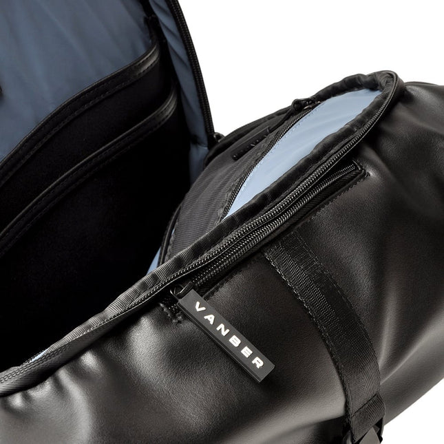 Vanber By Berba Vanber Rolltop Rugzak 15.6 Inch