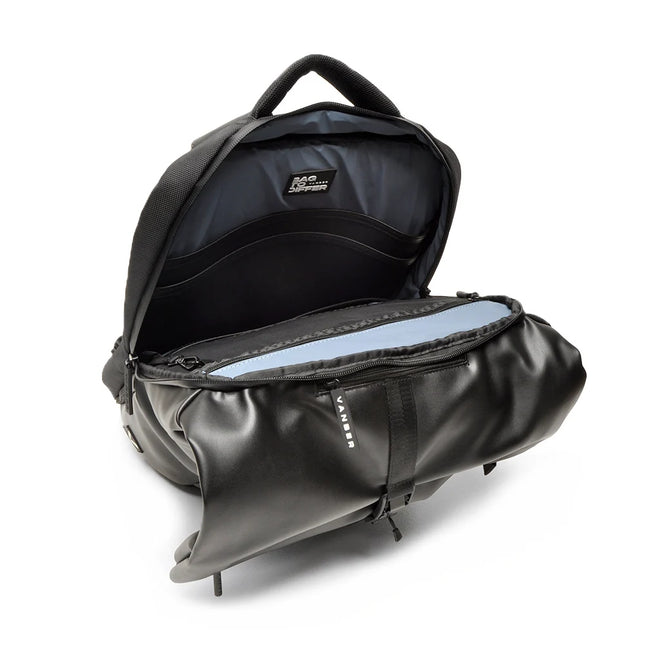 Vanber By Berba Vanber Rolltop Rugzak 15.6 Inch