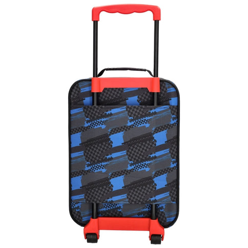 Zebra Avonturier Kinder Koffer Racecar Black