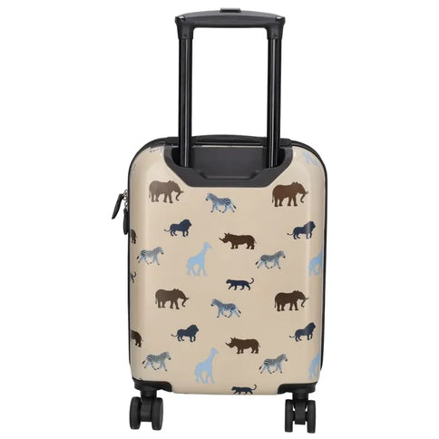 Zebra Avonturier Kinder Koffer Safari Camel
