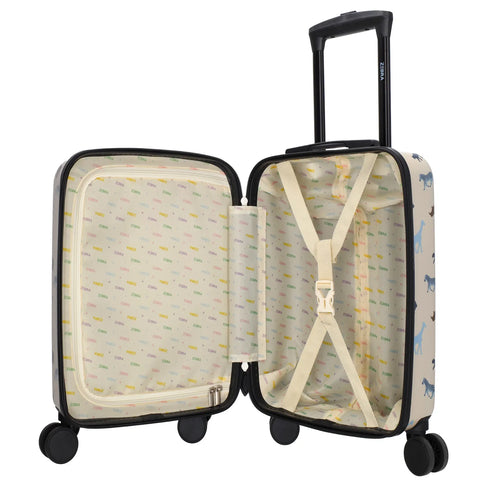 Zebra Avonturier Kinder Koffer Safari Camel