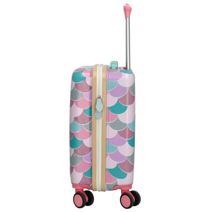 Zebra Avonturier Kinder Koffer Zeemeermin Mint
