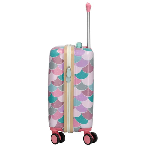 Zebra Avonturier Kinder Koffer Zeemeermin Mint