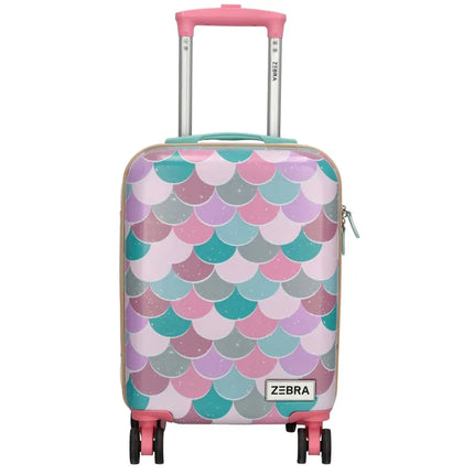 Zebra Avonturier Kinder Koffer Zeemeermin Mint
