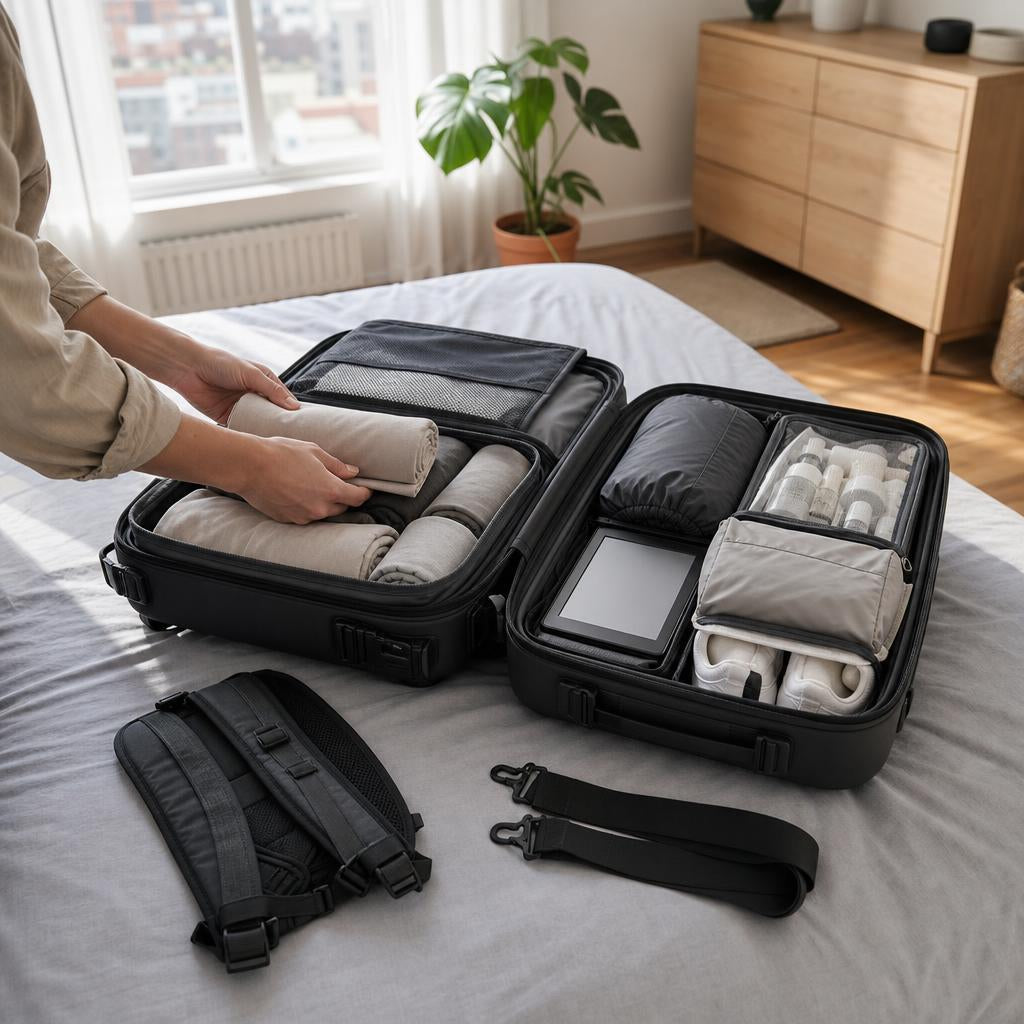 Compact inpakken handbagage - slim en efficiënt op reis