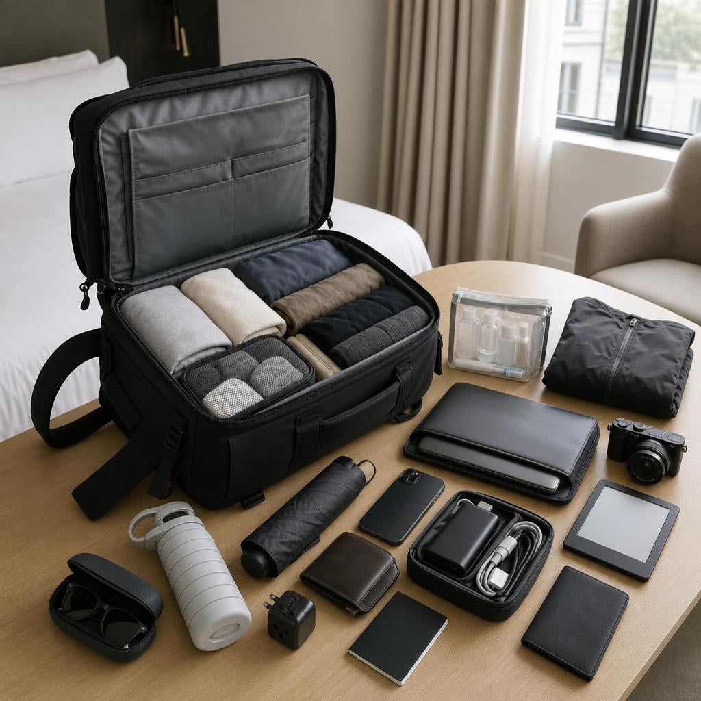 Paklijst 40x30x20 - wat neem je mee in 24 liter handbagage?