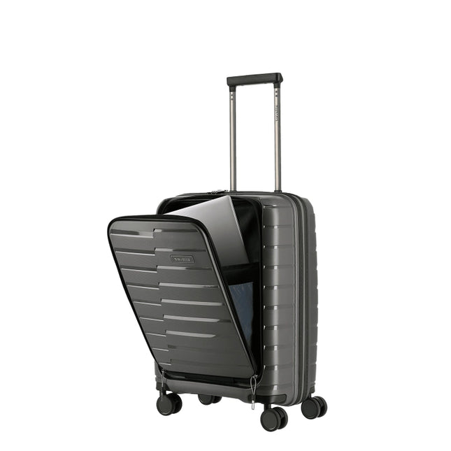 Travelite Air Base 4 Wiel Trolley 55 Front-Pocket Superlight