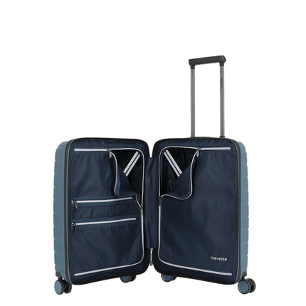 Travelite Air Base 4 Wiel Trolley 55 Front-Pocket Superlight