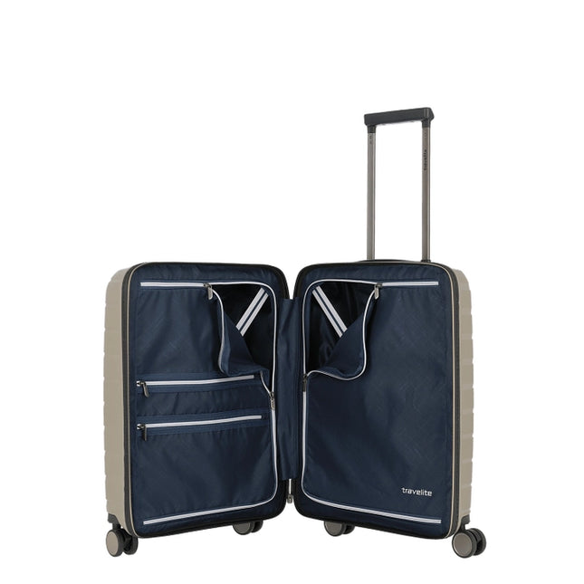 Travelite Air Base 4 Wiel Trolley 55 Front-Pocket Superlight