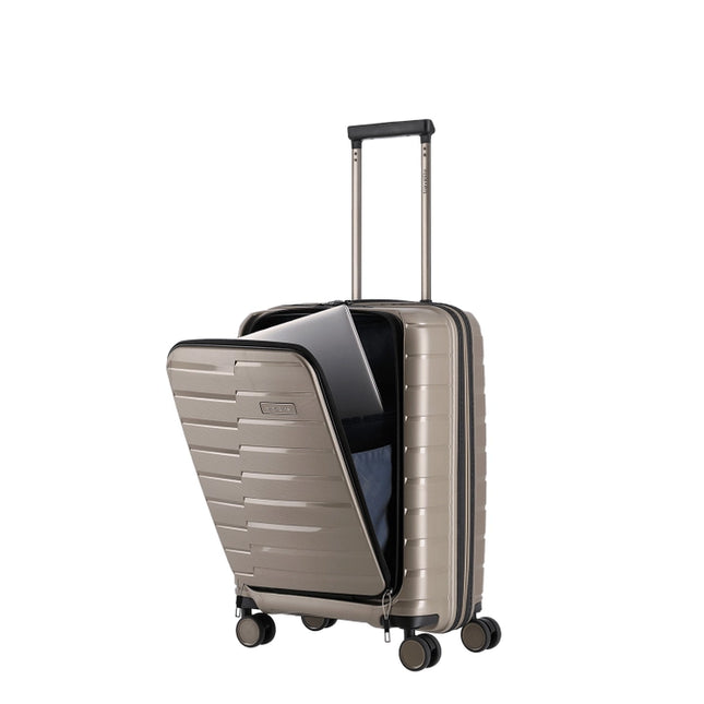Travelite Air Base 4 Wiel Trolley 55 Front-Pocket Superlight