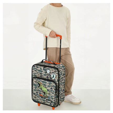 Zebra Avonturier Kinder Koffer Softcase