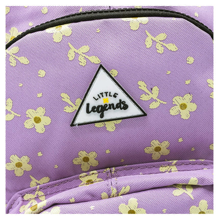 Little Legends Rugzak S Lila Flower