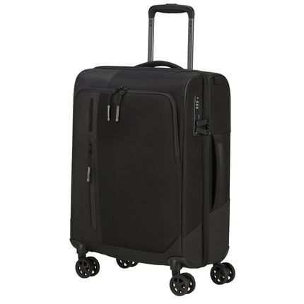 Samsonite BIZ2GO TRVL Spinner Handbagage Koffer 55 x 40 x 23/26 Cm DF Exp. Black