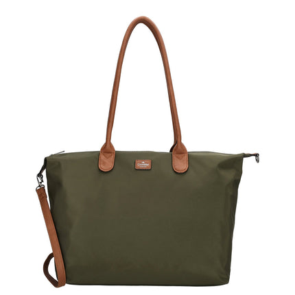 Charm London Buckingham Mala para portátil 15,6 polegadas (34,5x19,4 cm) Verde oliva 029