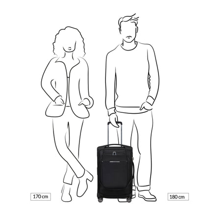 Samsonite Re-Lite Spinner 55x35x25 Expandable