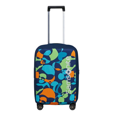 Samsonite TA Revolution Foldable Luggage Cover/Kofferhoes S City Print
