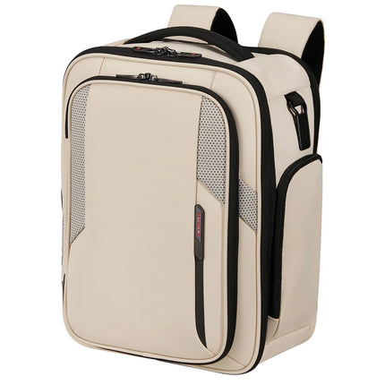 Samsonite Glazed Underseat Rugzak S 15.6 Inch 40x30x20 Sandstone