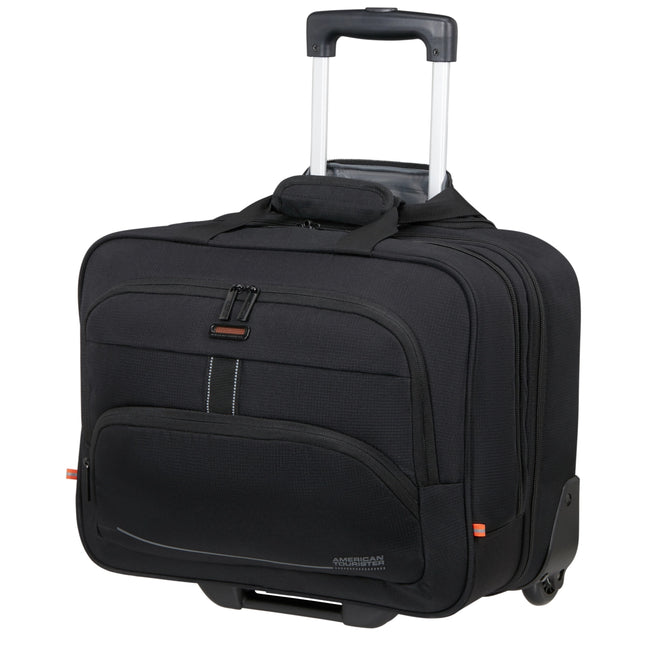 American Tourister AT WORK NXT ROLLING TOTE 15.6" Black