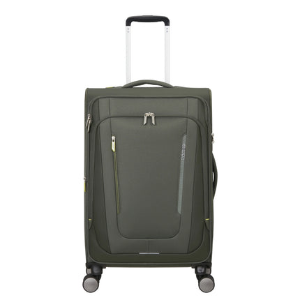 American Tourister Wanderlite Spinner M 73/81 liter TSA Expandable 68x43x29/32 cm