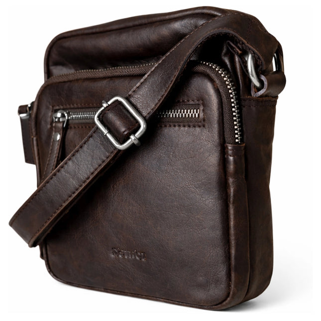 DSTRCT Astana Road Crossbody Kabelka M Hnědá