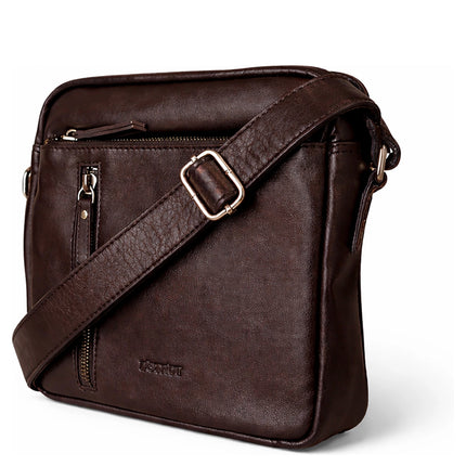 DSTRCT Astana Road Crossbody Axelväska L Brun