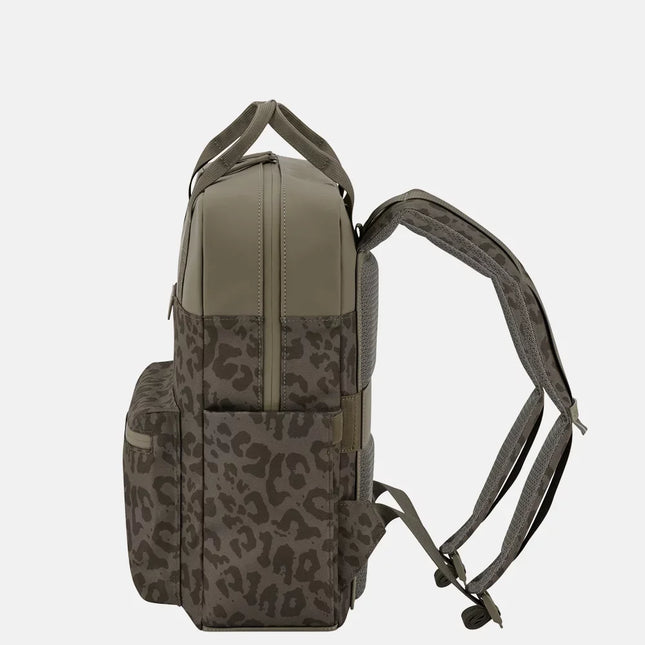 Kapten & Son Rugzak Bergen Pro Leo Dark Brown 15 Inch
