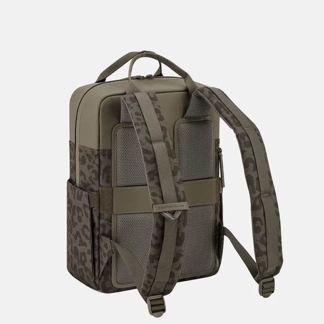 Kapten & Son Rugzak Bergen Pro Leo Dark Brown 15 Inch