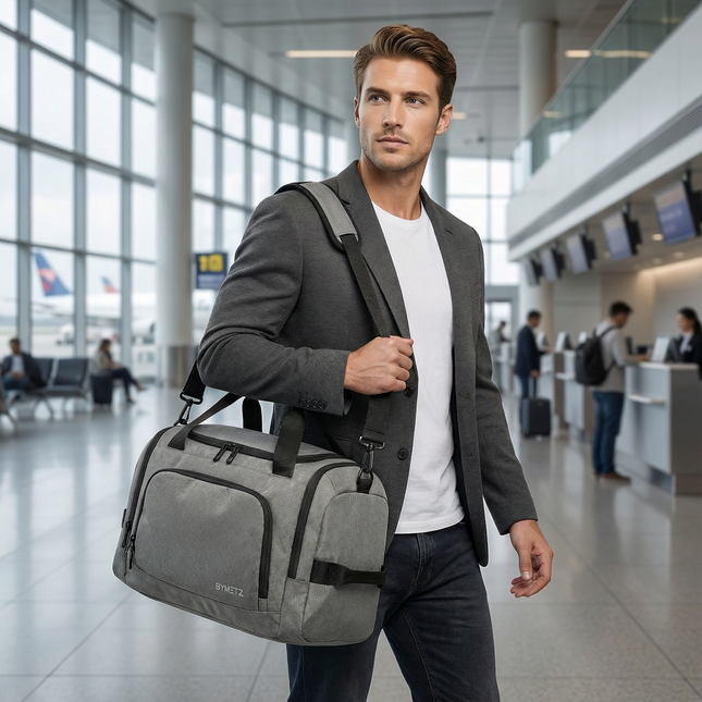 ByMetz 40 x 30 x 20 Reistas Transavia, Ryanair & Corendon Met Koffersleeve