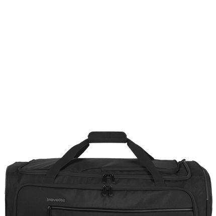 Travelite Crosslite duffelväska med hjul L 79 cm Svart