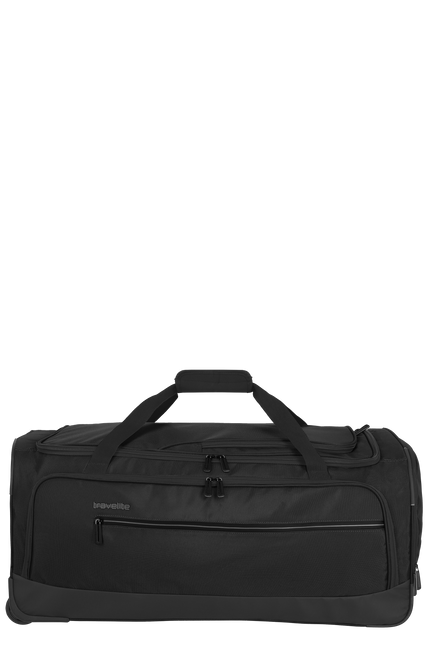 Travelite Crosslite duffelväska med hjul L 79 cm Svart