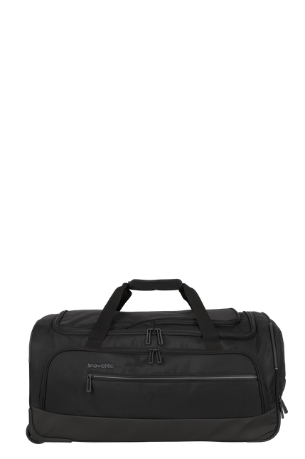 Travelite Crosslite Cestovní taška na kolečkách M 69 cm Černá