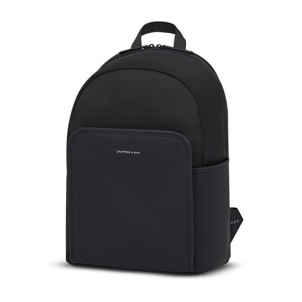 Kapten & Son Aalborg Rugzak 15.6 Inch All Black