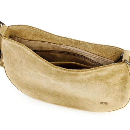 Bear Design Suéde Leren Hobo Schoudertas Tamara  SU3576