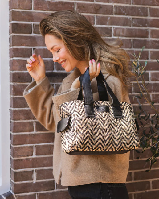 Chabo Bags Romio Jacquard Handbag
