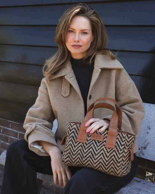 Chabo Bags Romio Jacquard Handbag
