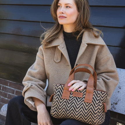 Chabo Bags Romio Jacquard Handbag