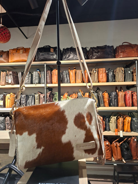 Bag2Bag Schoudertas Perth Dierenhuid