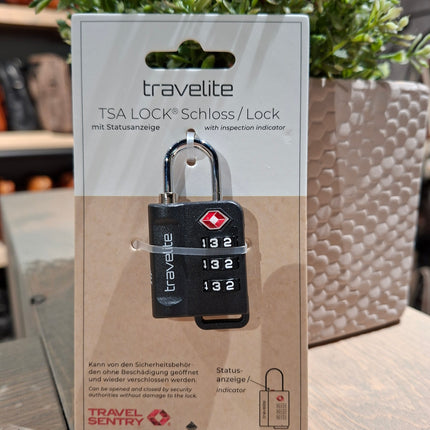 Travelite kabinväska TSA-kodlås svart