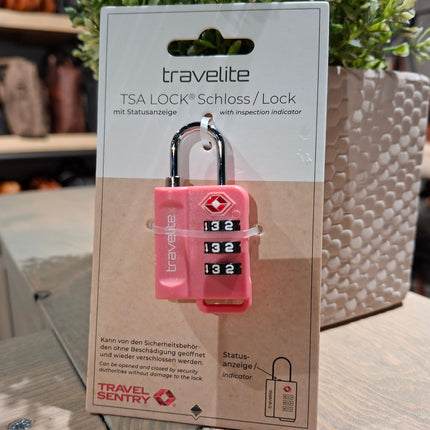 Travelite kabinväska TSA-kodlås rosa