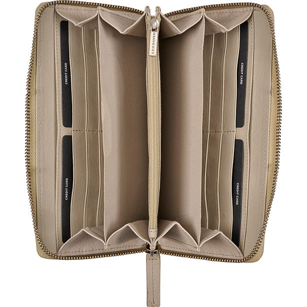 Burkely Soft Skylar Large Zip Around Wallet
