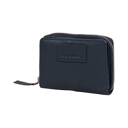 Burkely Soft Skylar Double Flap Wallet Blue