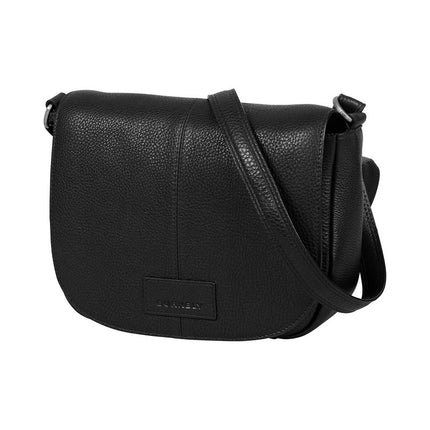 Burkely Soft Skylar Satchel Bag Round Black