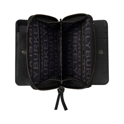 Burkely Creased Crystal Double Flap Wallet