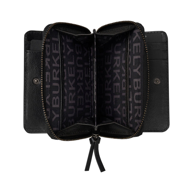 Burkely Creased Crystal Double Flap Wallet